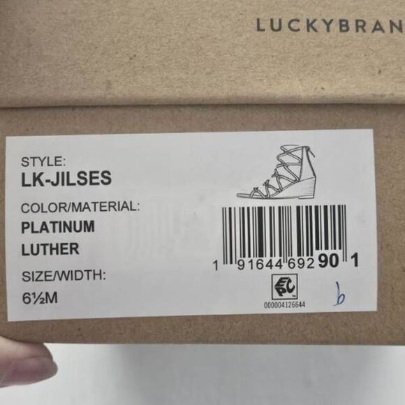 LUCKY BRAND JILSES WEDGE HEELS NWB - Picture 10 of 10